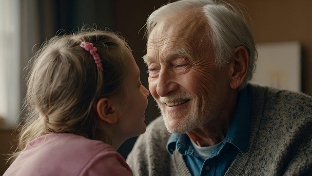 Confident retired couple reviewing income plan together